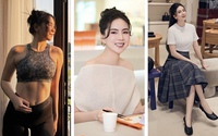 Sau 7 tháng sinh con, Mai Ngọc về dáng thon gọn khiến mẹ bỉm sữa ngưỡng mộ