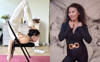 Mẹ Hồ Ngọc Hà tuổi U70 gây sốc với động tác yoga khó, làm chậm quá trình lão hóa