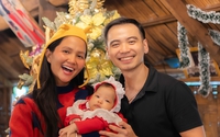 Con gái H'Hen Niê chụp ảnh Giáng sinh đầu tiên bên nhà sàn được trang hoàng lộng lẫy