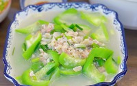 Mách bà nội trợ cách nấu canh mướp thanh mát, hỗ trợ kiểm soát axit uric, tốt cho sức khỏe