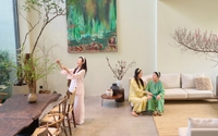 Biệt thự ngập hoa đón Tết của Midu
