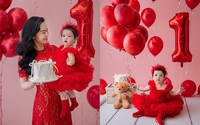 Con gái tròn 1 tuổi của Nhật Kim Anh