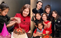Mẹ ruột 'búp bê' Thanh Thảo được con gái tổ chức sinh nhật ở Mỹ