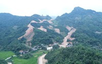Cận cảnh công trường xuyên núi nối liền Thái Nguyên - Tuyên Quang