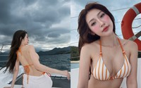 Khổng Tú Quỳnh gợi cảm ở tuổi 35