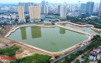 Diện mạo hồ điều hòa hơn 600 tỷ đồng sắp vận hành 'tháo gỡ' điểm nghẽn ngập úng phía Tây Hà Nội