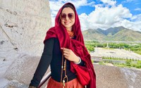 Jennifer Phạm bình yên ở Tây Tạng