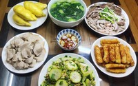 7 mâm cơm gia đình thúc đẩy chiều cao cho con