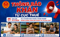 Thông báo khẩn từ Cục Thuế: Hộ kinh doanh, cá nhân kinh doanh, doanh nghiệp nhanh chóng thông báo doanh thu, kê khai thuế