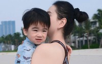Con trai 16 tháng tuổi của MC Mai Ngọc