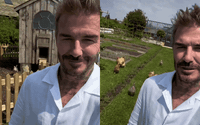 David Beckham gây chú ý, hé lộ một góc biệt thự