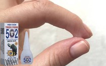 Mẹo tẩy keo 502 khi bị dính vào người hoặc quần áo