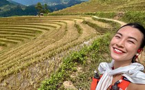 Á hậu Hoàng Oanh có trải nghiệm đáng nhớ ở Mù Cang Chải