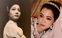 Hình ảnh hiếm lúc trẻ của NSND Lê Khanh