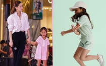 Đôi chân dài của Lisa - con gái Hồ Ngọc Hà gây chú ý