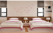 Đặt 2 giường trong một phòng ngủ có tốt không?