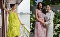 Hoa hậu quê Hải Phòng rời showbiz, theo chồng doanh nhân kín tiếng sang Mỹ định cư giờ ra sao?