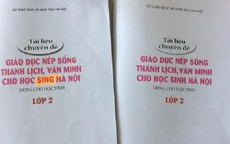 Hà Nội: Phụ huynh phát hiện “sách lậu” trà trộn vào trường học