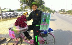 Người trong cuộc kể về hành trình đạp xe 1.071km chứng minh tình yêu