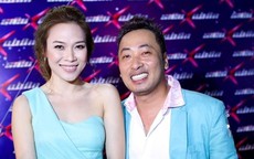 Mỹ Tâm và đạo diễn Nguyễn Quang Dũng mặc đồ ton sur ton