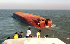 Vụ tàu chìm ở sông Soài Rạp: Giải cứu được một thuyền viên