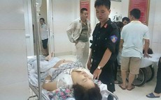 "Đặc nhiệm" 141 Hà Nội cứu một cô giáo bất tỉnh trong cơn mưa dông lớn