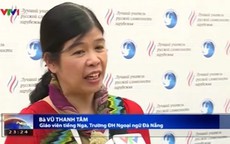 Cô giáo Việt Nam giành giải giáo viên giỏi tiếng Nga