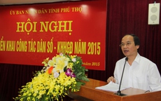 Phú Thọ xác định giảm sinh là nhiệm vụ trọng tâm năm 2015