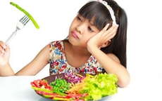 Nhiều trẻ biếng ăn vì thiếu rau