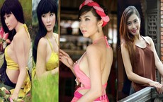 Mỹ nhân Việt gây phản cảm khi mặc áo yếm quá sexy