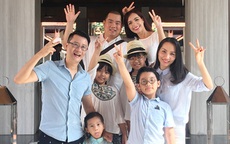 Gia đình Hoàng Bách, Thuý Hạnh cùng kỷ niệm 10 năm ngày cưới