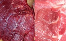 Mẹo phân biệt rõ thịt bò, thịt lợn, thịt gà, thịt trâu sạch, ngon