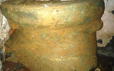 Đào móng nhà, phát hiện trống đồng cổ 2.000 năm tuổi