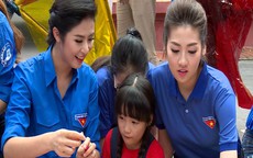Hoa hậu Ngọc Hân mang Tết Trung thu cho 1.000 trẻ mắc bệnh hiểm nghèo
