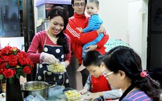 BTV Hoàng Trang tiết lộ hình ảnh đời thường trong căn bếp