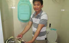 Hà Nội: Lại một chung cư có nước sạch "sạch" như... nước cống!