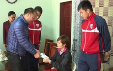 V-league tạm nghỉ, CLB bóng đá FLC Thanh Hóa họat động từ thiện