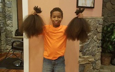 Cảm động những cậu bé quyết tâm nuôi tóc dài tặng bệnh nhân ung thư