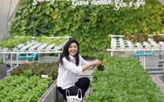 Mê mẩn vườn rau xanh, nấm sạch của cựu nữ Thủ tướng Thái Lan
