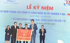 Bệnh viện Medlatec kỉ niệm 22 năm thành lập và đón nhận Cờ Thi đua