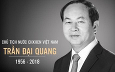 Đề nghị chỉ dùng băng tang, không mang vòng hoa viếng Chủ tịch nước Trần Đại Quang