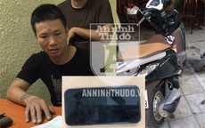 Lái xe ôm cướp giật 'nhanh như chớp' trên phố Hà Nội