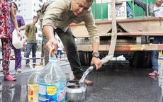 Nước cấp miễn phí cho cư dân HH Linh Đàm bị phản ánh có mùi hôi tanh