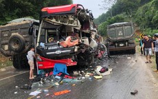 Tuyên Quang: Xe khách va chạm mạnh với xe ben, nhiều người nhập viện cấp cứu