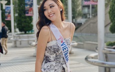Tường San nói gì khi dừng chân Top 8 Hoa hậu Quốc tế 2019?