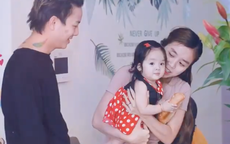 Bà xã Hoài Lâm chính thức công khai diện mạo con gái nhỏ xinh như thiên thần đúng ngày sinh nhật bé