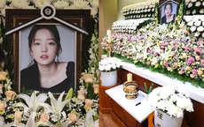 Không khí trầm buồn tại tang lễ trắng toát của Goo Hara