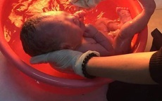 Phát hiện bé sơ sinh còn nguyên dây rốn trong thùng rác giữa thời tiết giá lạnh tại Hà Nội
