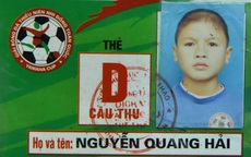 Quang Hải, Văn Hậu và các cầu thủ U22 Việt Nam được vinh danh từ bé