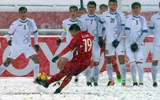 "Cầu vồng tuyết" của Quang Hải trở thành biểu tượng U23 châu Á